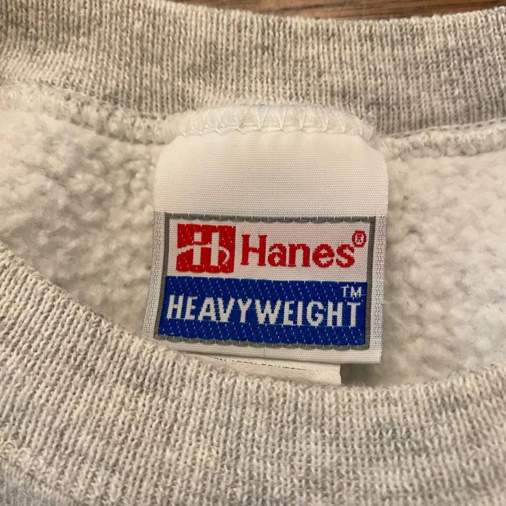 Hanes Knights of Columbus Sweatshirt Mens Large Gray Vintage Heavy Crewneck